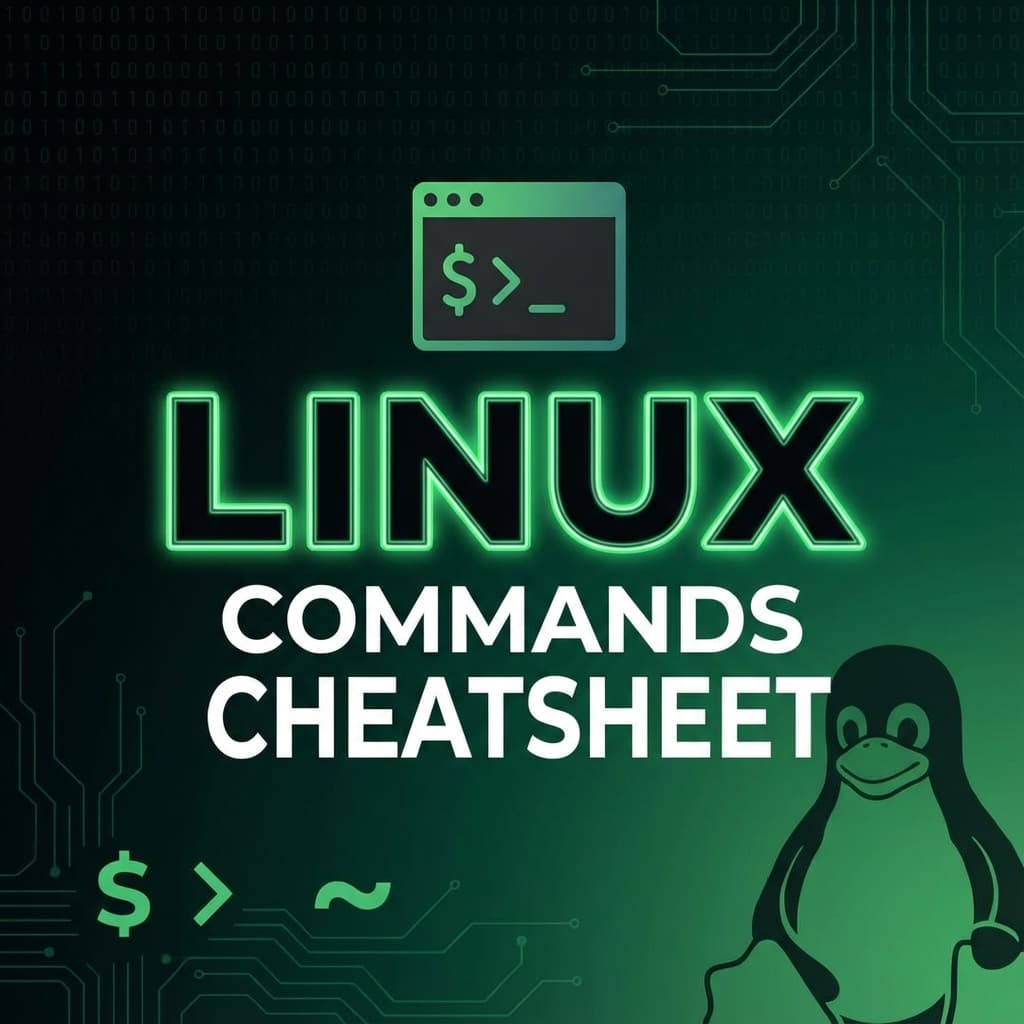 Linux Commands Cheatsheet: Essential Shell Commands