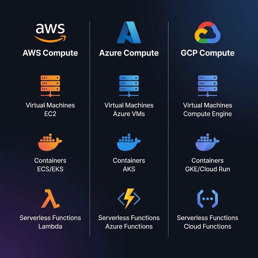 Cloud Compute Services Comparison